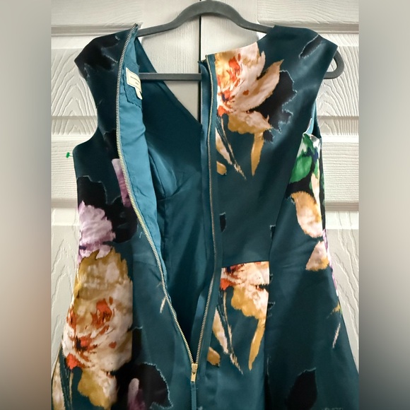 Anthropologie Moulinette Soeurs Women's V-neck Floral Baikal Dress Size 6 - Picture 10 of 16